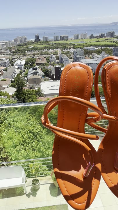 Simmi Orange Heels