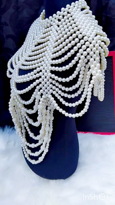 Ivory Empress Pearl Cape Top