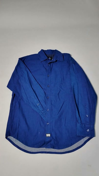 G-Star Raw Blue Denim Boxy Fit Shirt – Size Small | Like New