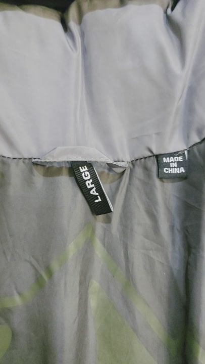Superdry Grey Puffer Jacket - Like New, Size L