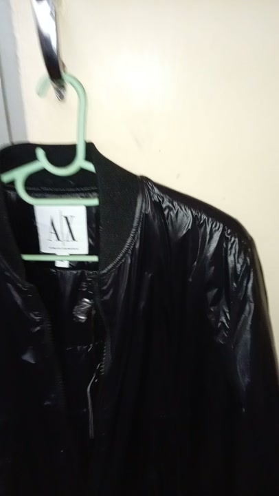 Armani Men's Black Bomber Jacket – Brand New, Size M