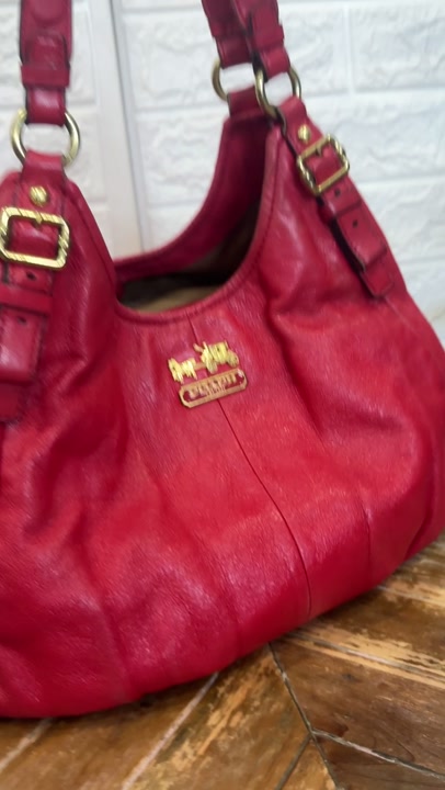 Coach Madison red bag 