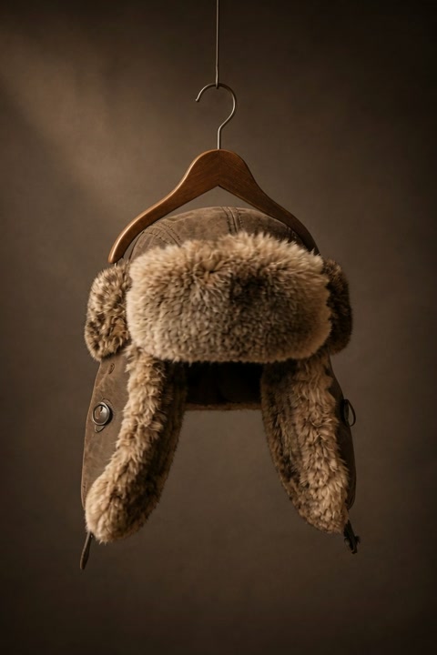 Premium Stetson rabbit trapper hat