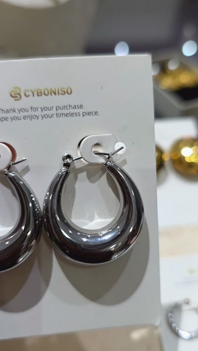 Silver hoops 