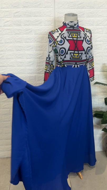 Fabrosanz blue dress 