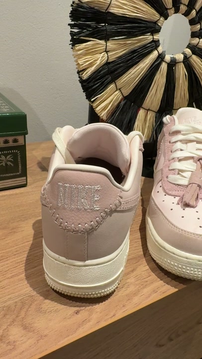 Nike Women's Pink Sneakers, Size EU38, Like-New Condition