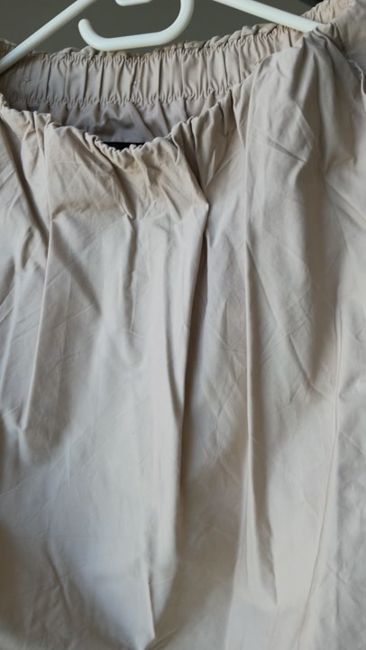 Asos Beige Midi Skirt with Pockets, Like New, Size S