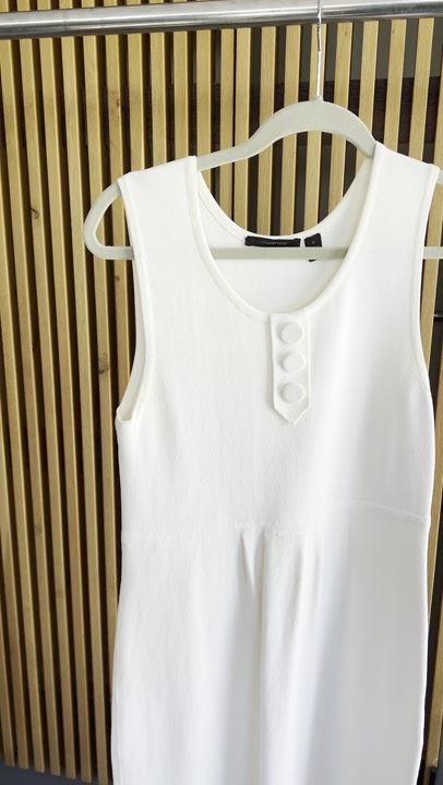 Country Road Cream Knit Bodycon Midi Dress, Size M, Like New