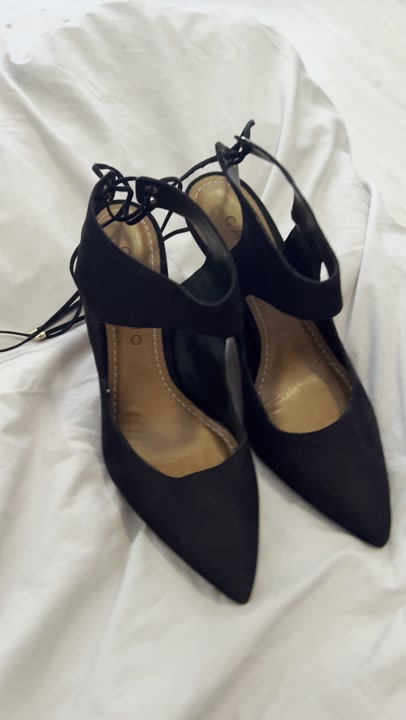 Black Carrano high heels