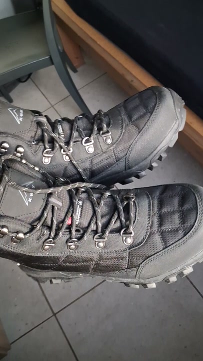 K-Way Men's Black Boots, UK8 / EU42 / US9 | Brand New