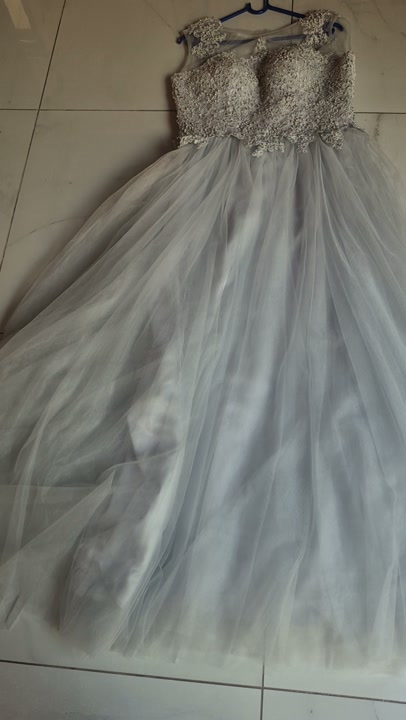 Silver smart dress
