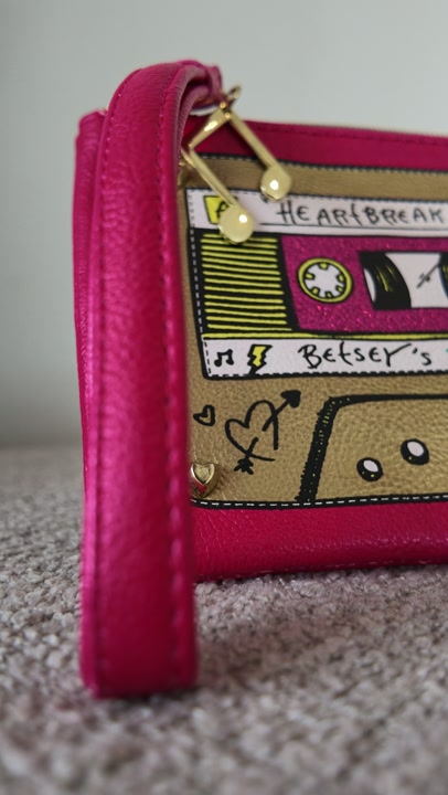 Betsey Johnson Pink Party Mix Mini Bag